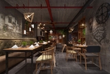 广州工业风Loft餐厅设计